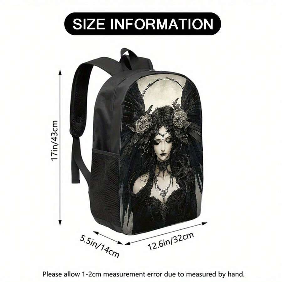Gothic Phantom Angel Backpack  - Embroidery Gothic のレビューと価格