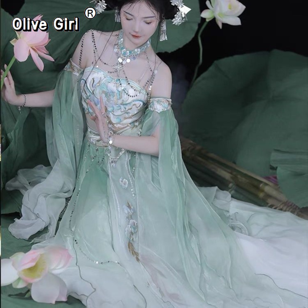 Hanfu Fairy Exotic Style Gradi - Embroidery Gradient のレビューと価格