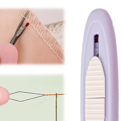 2 In 1 Needle Threader Seam Ri - Embroidery Removal Tool のレビューと価格