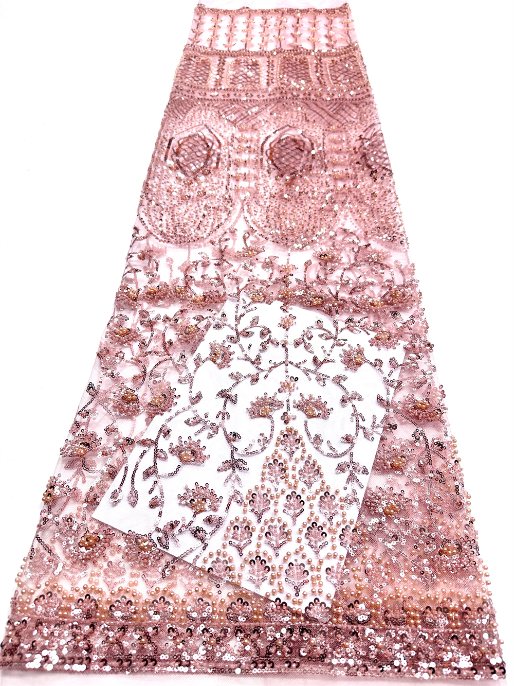 Luxury African Sequins Green B - Embroidery Gradient のレビューと価格