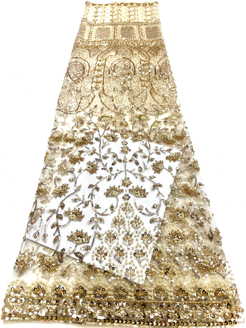 Luxury African Sequins Green B - Embroidery Gradient のレビューと価格