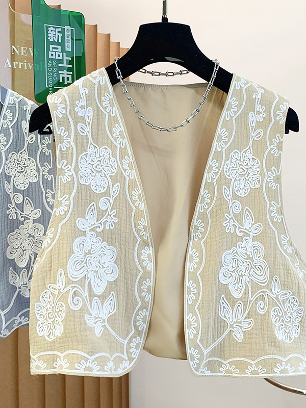 Bohemian Style Heavy Embroider - Embroidery Vest のレビューと価格