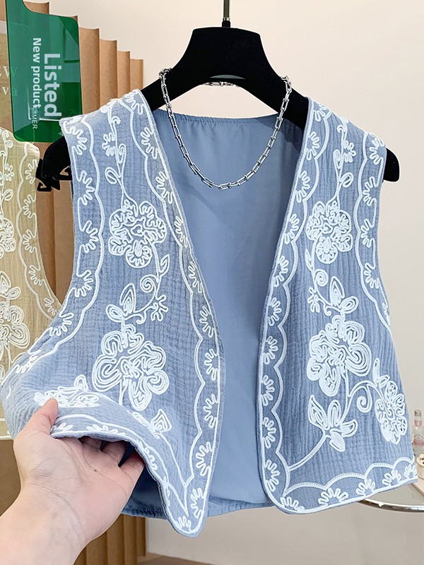 Bohemian Style Heavy Embroider - Embroidery Vest のレビューと価格