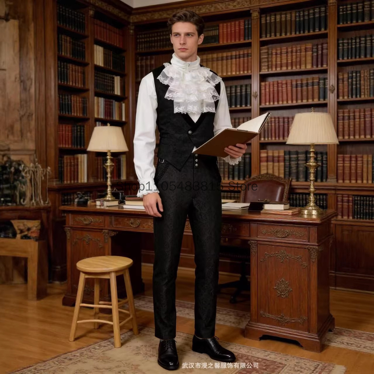 Medieval Men's Noble Vest Embr - Embroidery Vest のレビューと価格