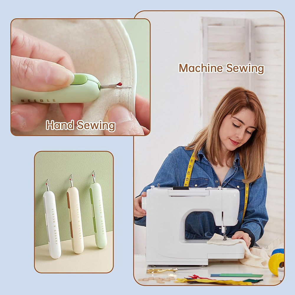 2 in 1 Needle Threader Seam Ri - Embroidery Removal Tool のレビューと価格