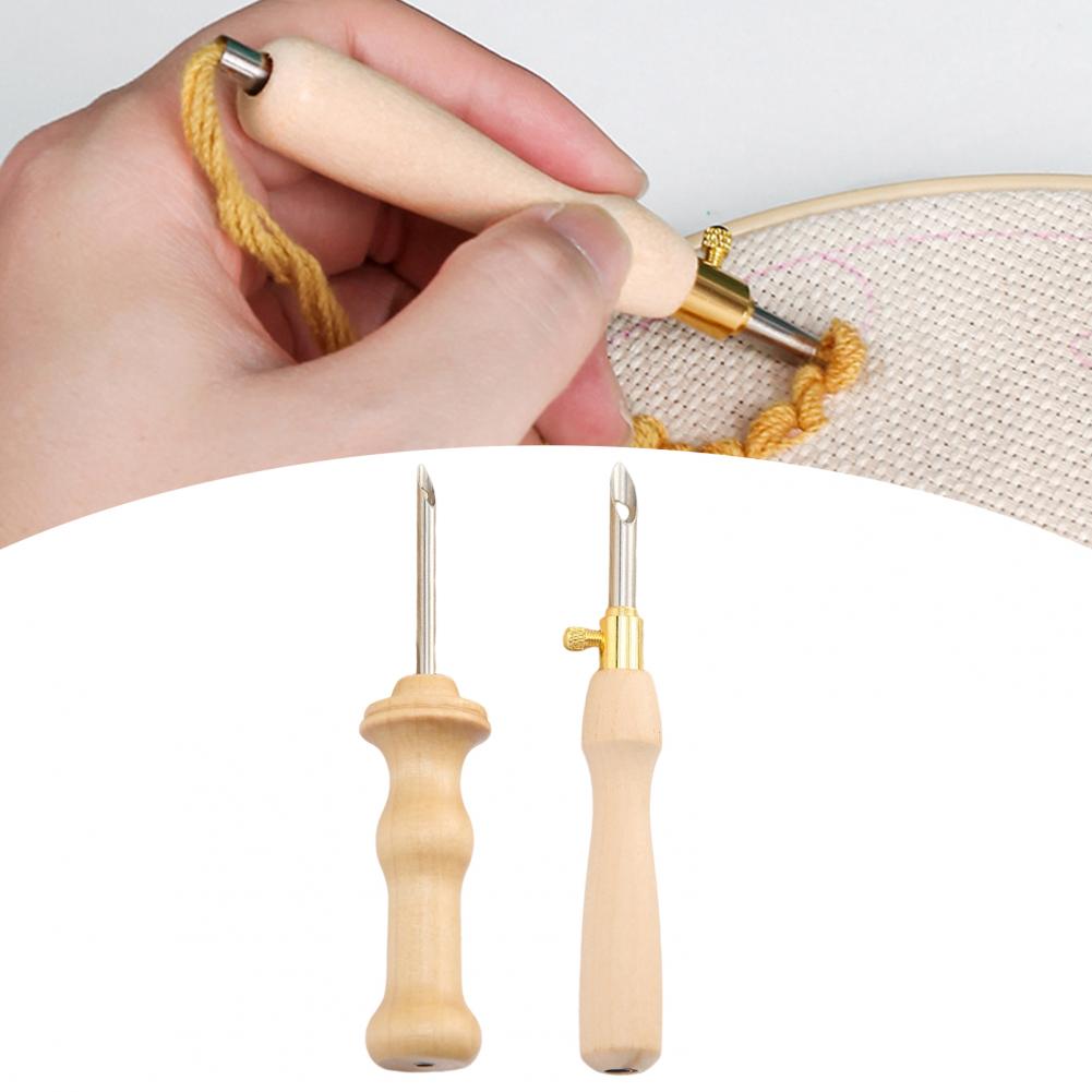 Embroidery Needle Wooden Handl - Embroidery Needle のレビューと価格