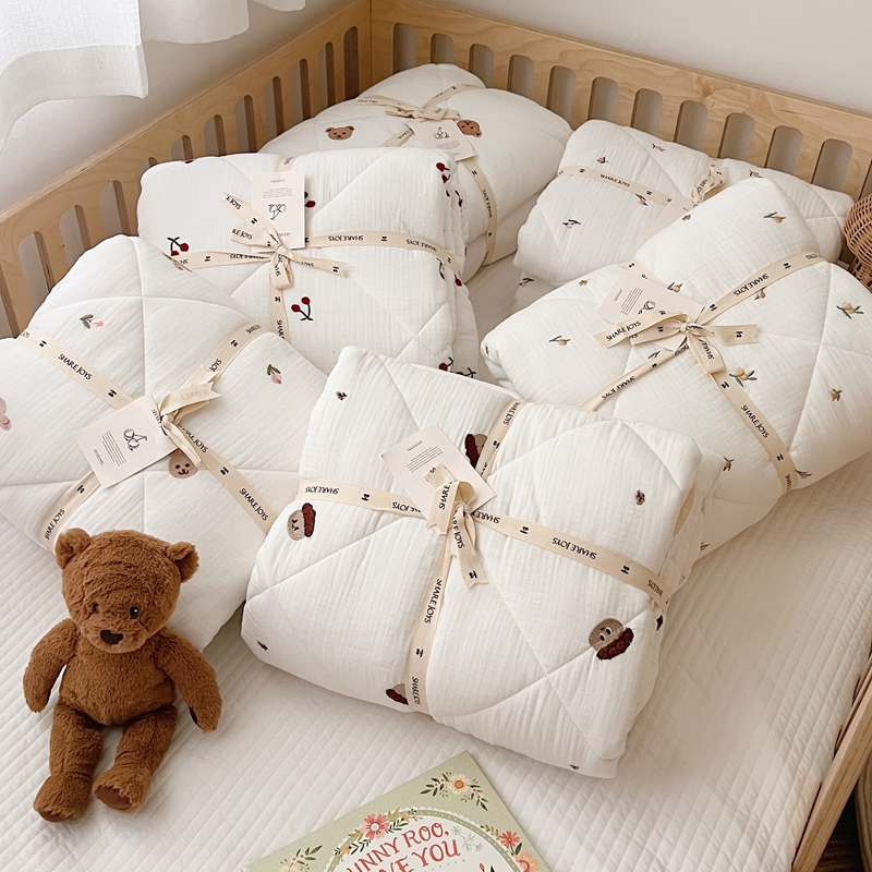 Baby Winter Quilt Kids Cotton  - Embroidery Quilt Cover のレビューと価格
