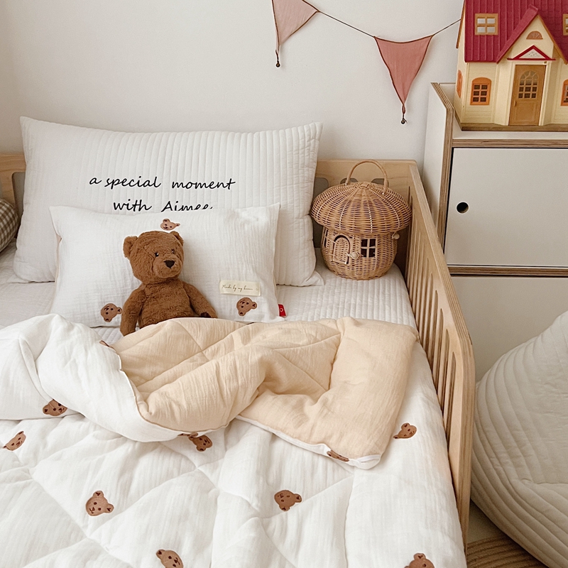 Baby Winter Quilt Kids Cotton  - Embroidery Quilt Cover のレビューと価格