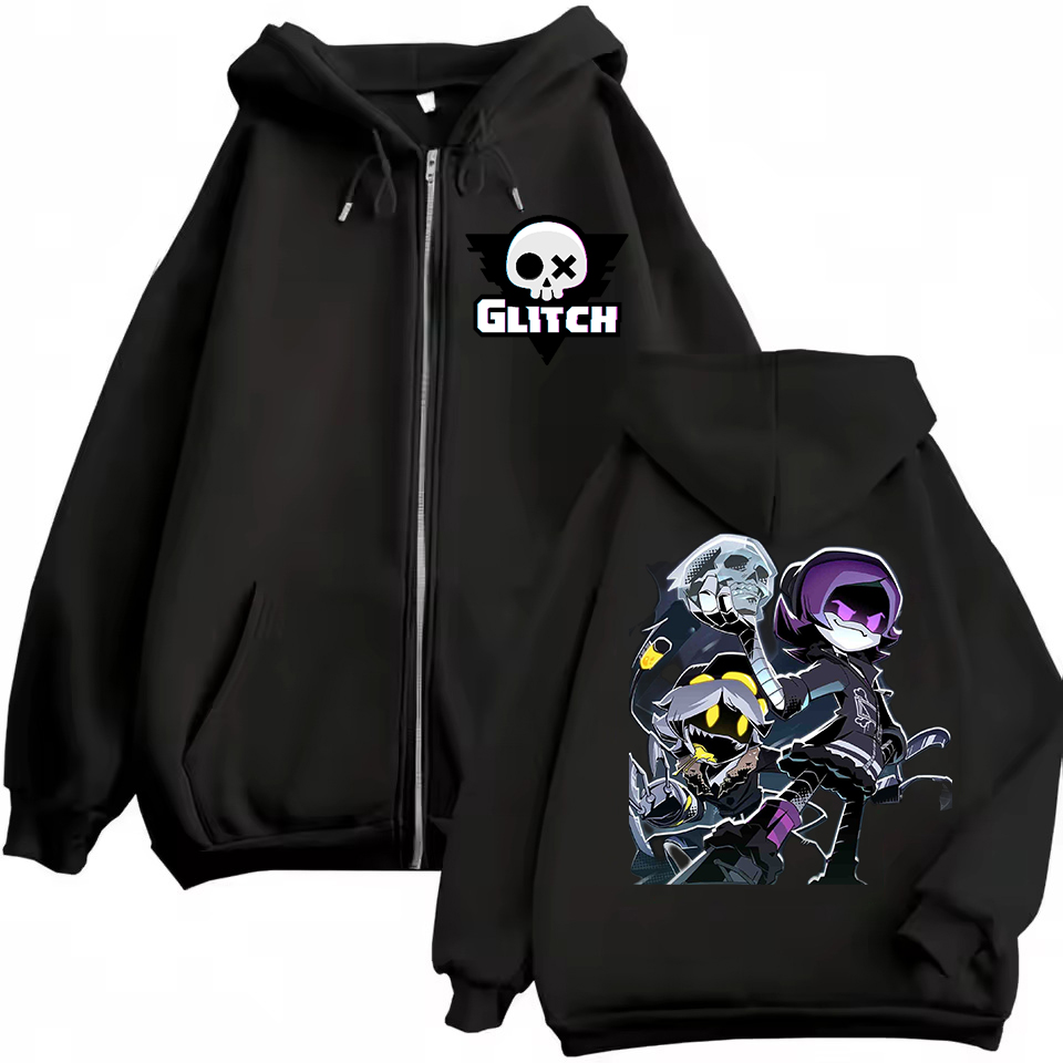 Anime Murder Drones Zipper Hoo - Embroidery Zip Up Hoodie のレビューと価格