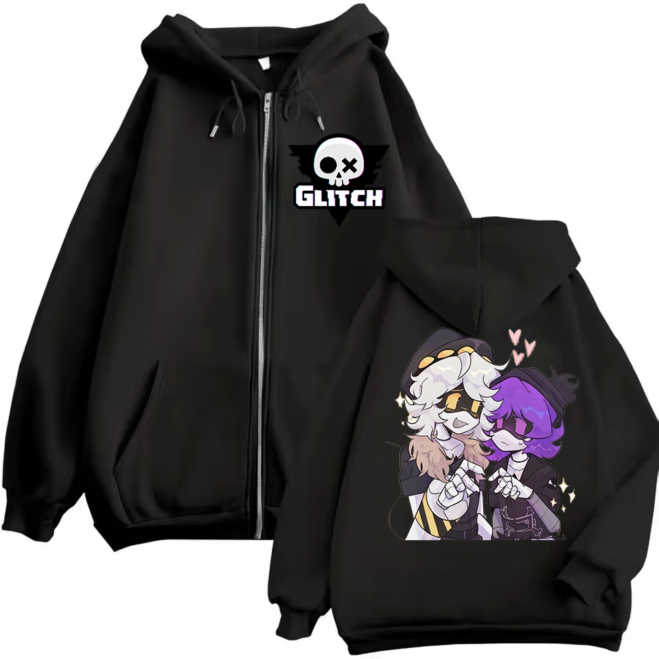 Anime Murder Drones Zipper Hoo - Embroidery Zip Up Hoodie のレビューと価格