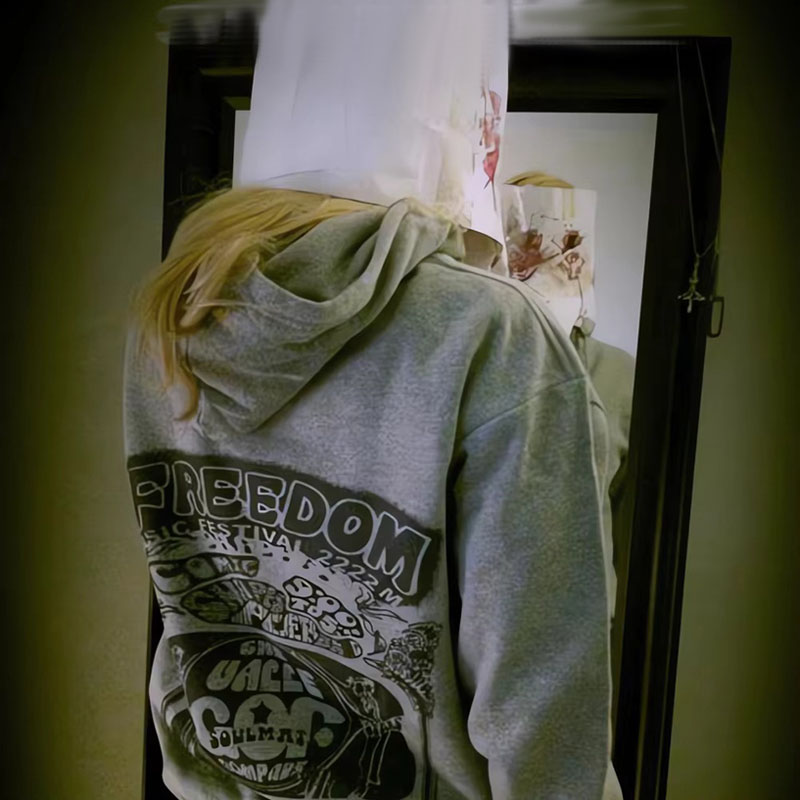 Zipped Hoodie Cry of Fear Simo - Embroidery Zip Up Hoodie のレビューと価格
