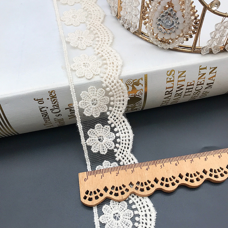 3Yards/Lot Embroidery White Be - Embroidery Thread Yarn のレビューと価格