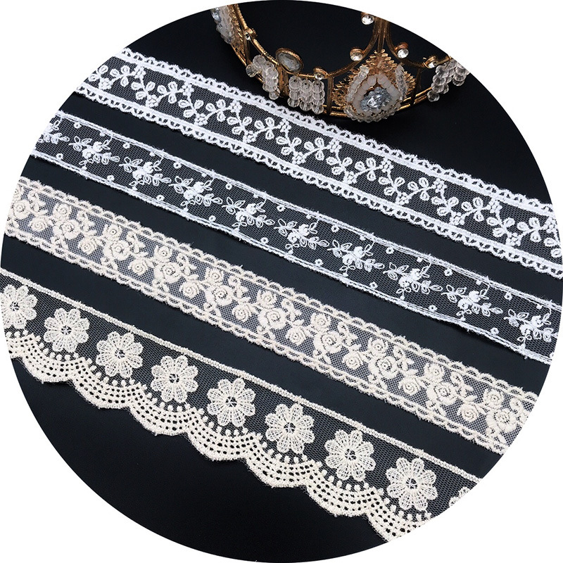 3Yards/Lot Embroidery White Be - Embroidery Thread Yarn のレビューと価格
