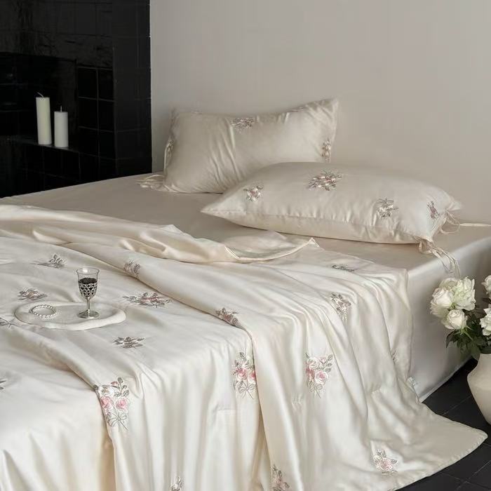 Luxury France Style Lyocell Fi - Embroidery Quilt Cover のレビューと価格