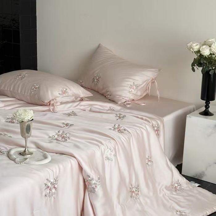 Luxury France Style Lyocell Fi - Embroidery Quilt Cover のレビューと価格