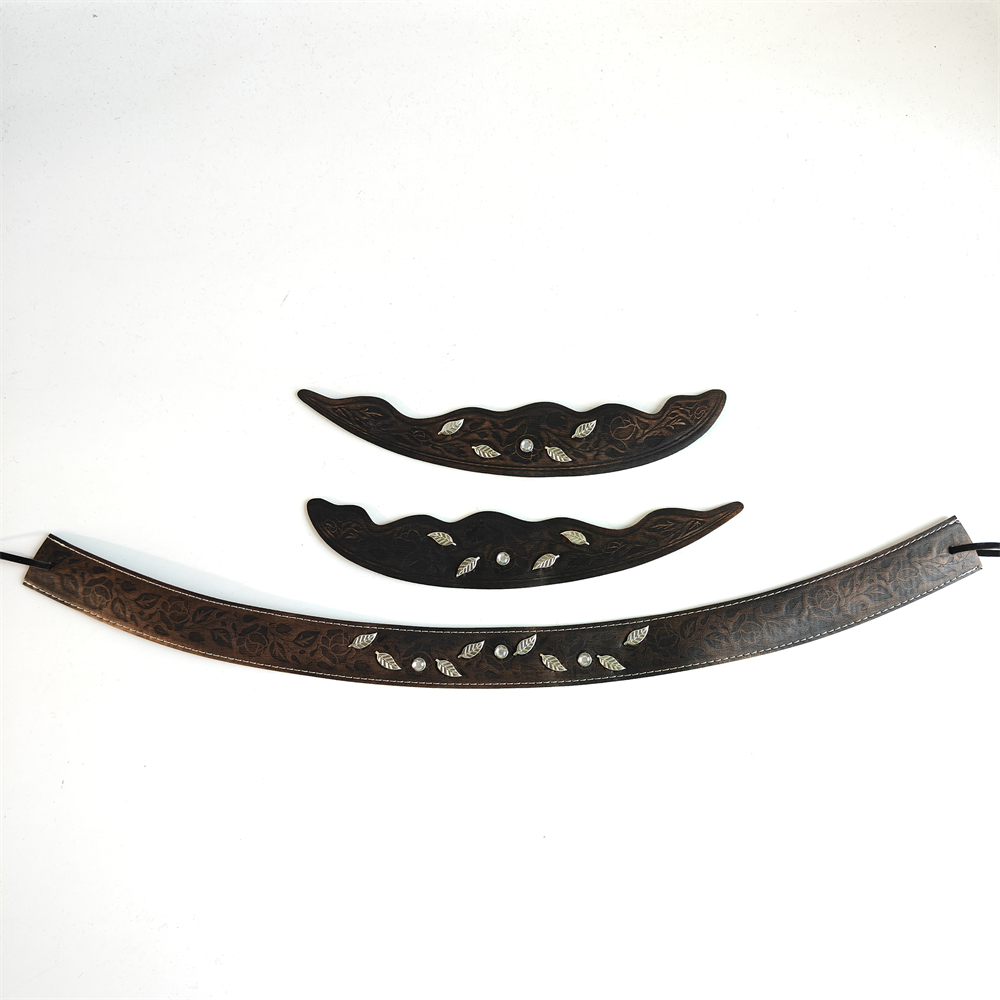 Western Leather Hat Band Vinta - Embroidery On Leather のレビューと価格