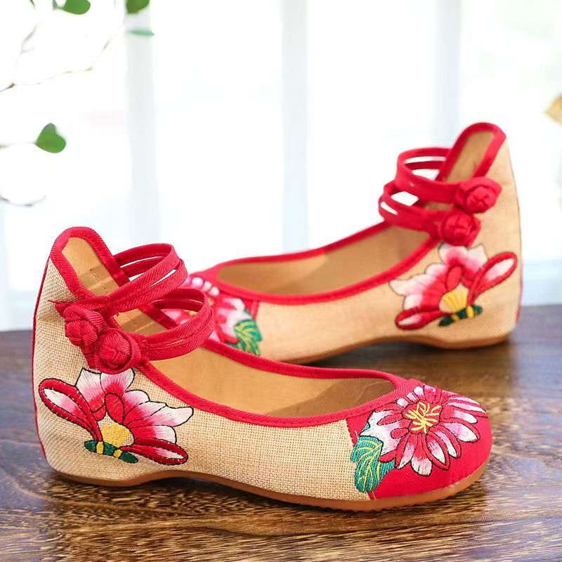 Woman Wedges Embroidered Cloth - Embroidery Cloth のレビューと価格