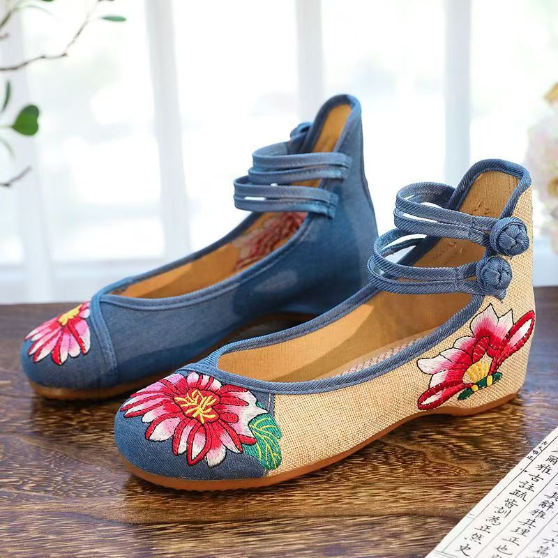 Woman Wedges Embroidered Cloth - Embroidery Cloth のレビューと価格