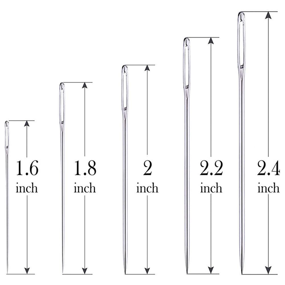 25 Pcs Large Eye Stitching Nee - Embroidery Needle のレビューと価格