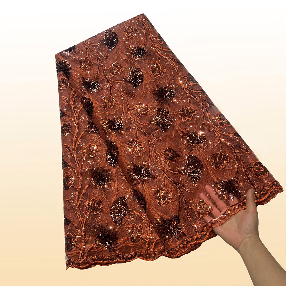 LACE French Lace Fabrics 5 Yar - Embroidery Gradient のレビューと価格
