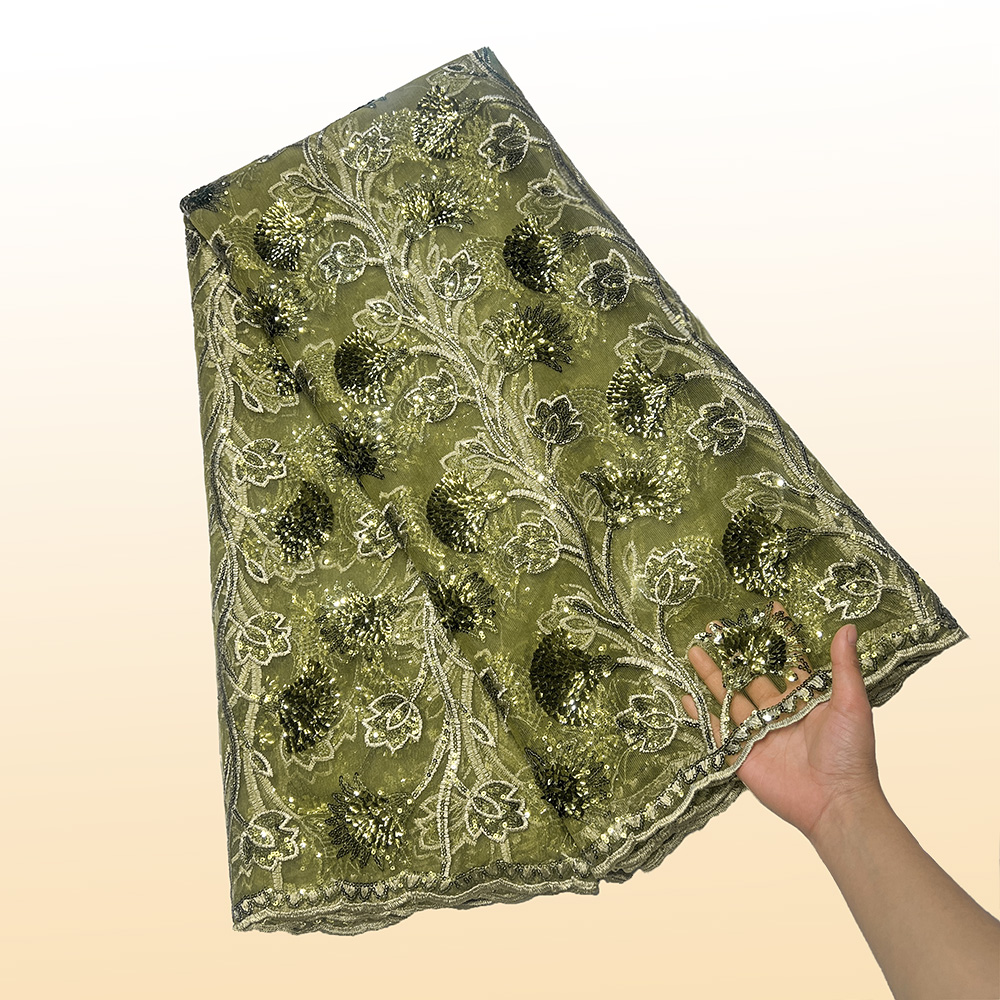 LACE French Lace Fabrics 5 Yar - Embroidery Gradient のレビューと価格