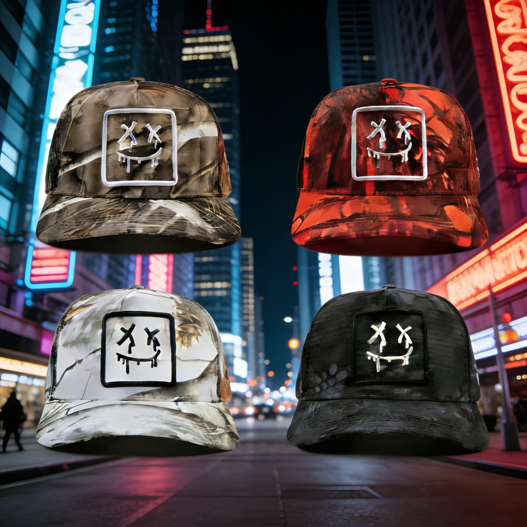Fashionable Camouflage Hat wit - Embroidery Unique Design のレビューと価格