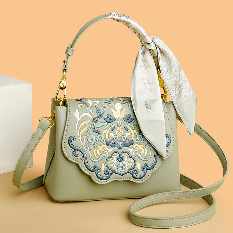 Fashion Embroidery Shoulder Ba - Embroidery On Leather のレビューと価格