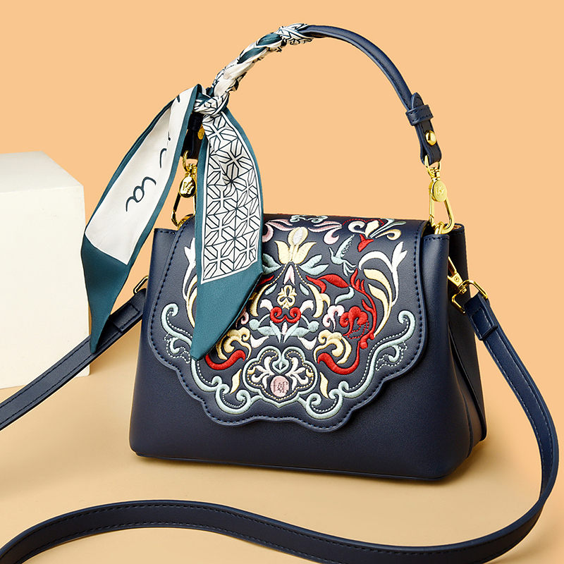 Fashion Embroidery Shoulder Ba - Embroidery On Leather のレビューと価格