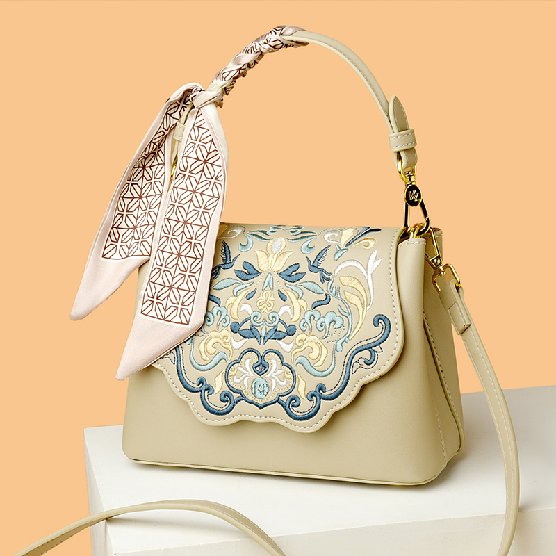 Fashion Embroidery Shoulder Ba - Embroidery On Leather のレビューと価格
